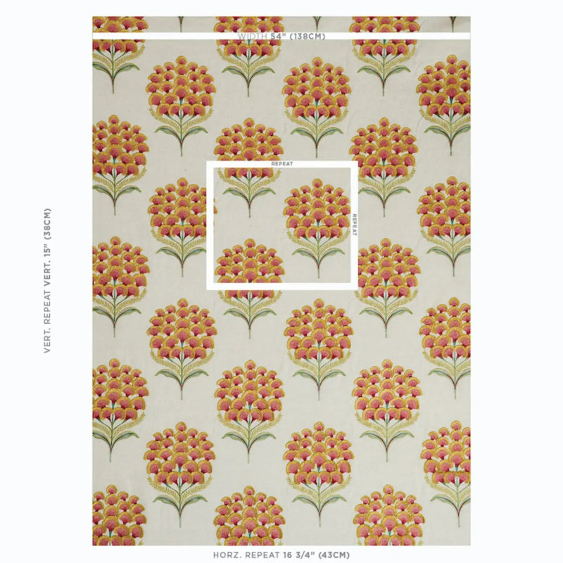 Aurelia Embroidery Fabric, Brown/ Neutral
