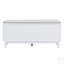 Banc en rotin pour hall d'entrée avec rangement, banc à chaussures rembourré avec portes doubles, banc de rangement en bois pour hall d'entrée et couloir-1503987380