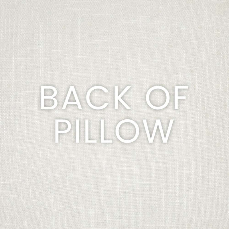 Ivory Textured Polyester Rectangular Throw Pillow 24x24