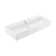 Claire Ceramic Rectangular Vessel Bathroom Sink with Overflow