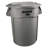 Rubbermaid® Commercial Round Brute® Container Plastic Open Kitchen Trash Can - 55 Gallons