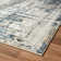 Kailianna Abstract Blue/Gray/White Area Rug