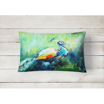 Outdoor Reversible Throw Pillow