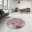 Blanc/Tapis décoratif rose-1024487804