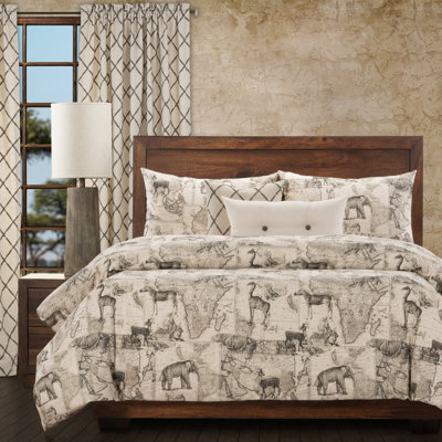 Expedition Cotton Blend Baffle Box Stitch Duvet Cover & Insert