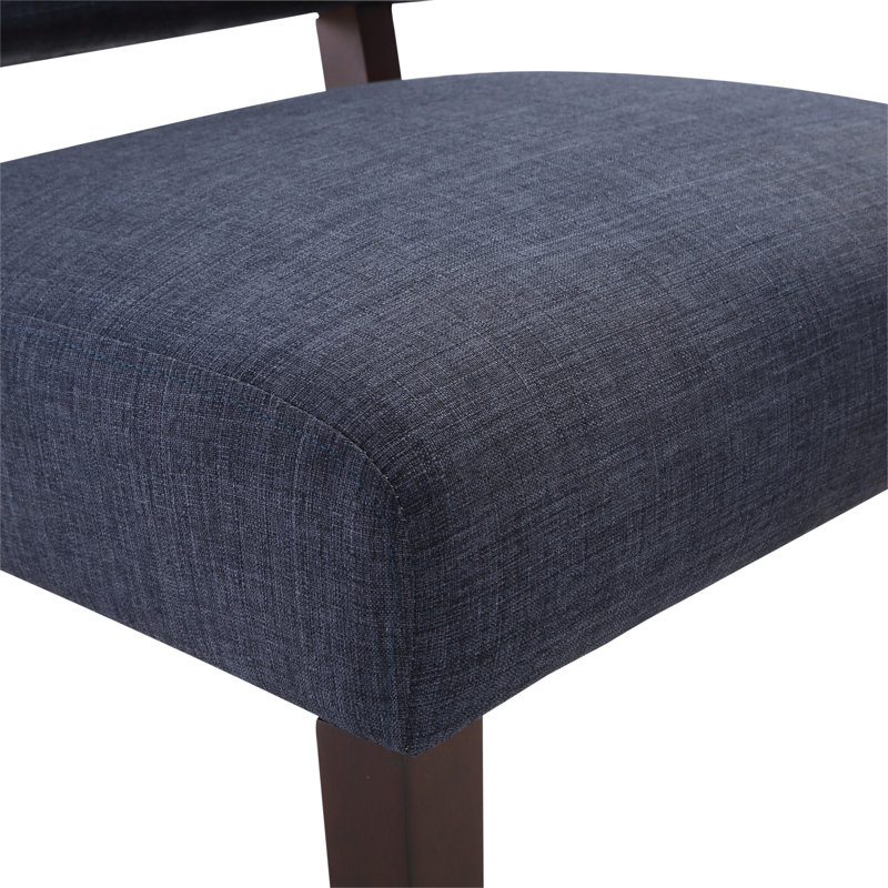 Chaise d'appoint Attilia, Bleu marine