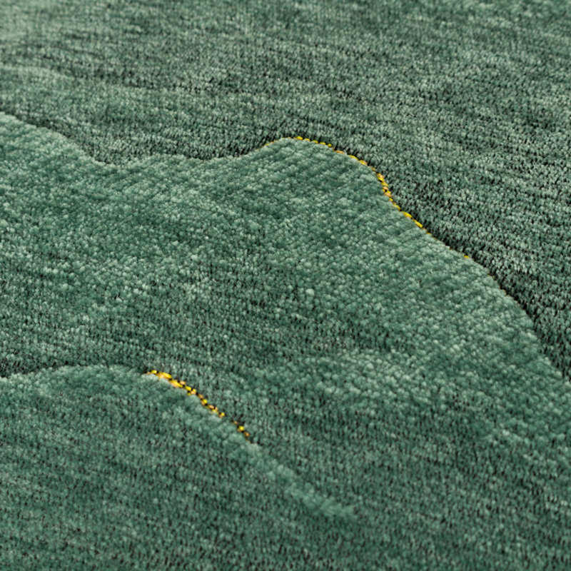Stratus Square Throw Cushion, Green