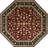 Oakleaf Wool Oriental Indoor Rug-2077076434