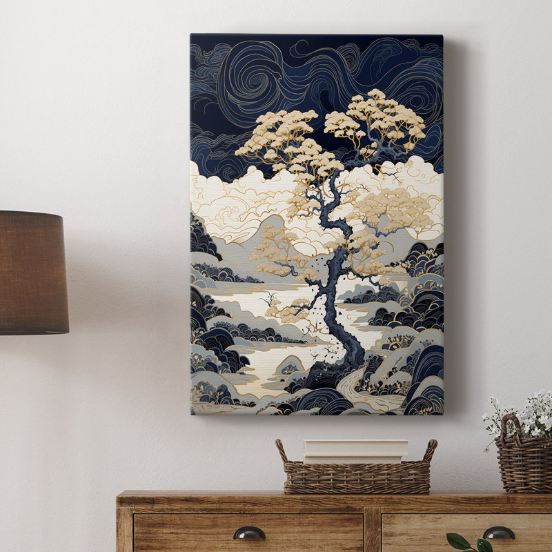 LANDSCAPES Series CLXXXV -Custom Wrapped Gallery Cavas, 18" H x 12" W