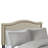 Upholstered Headboard - Queen, Upholstery, Copper Nailhead Ornament Elegant For Queen Trim, Plywood Base, Stable Frame-183419300