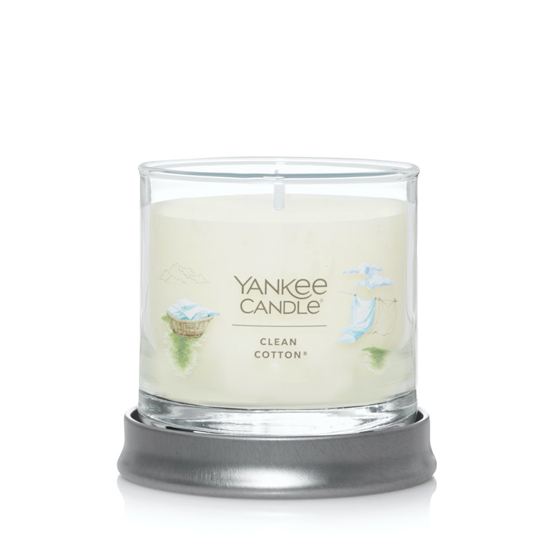 Clean Cotton Green Soy Small Tumbler Candle