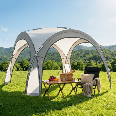 3.5 x 3.5m Outdoor Camping Gazebo with Sides