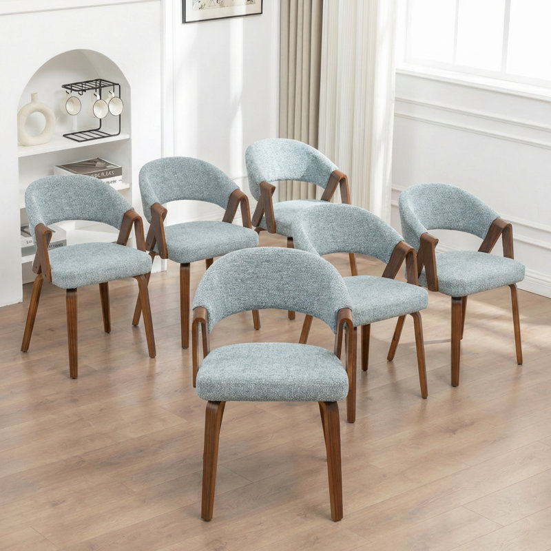 Providence Upholstered Dining Chair, Blue