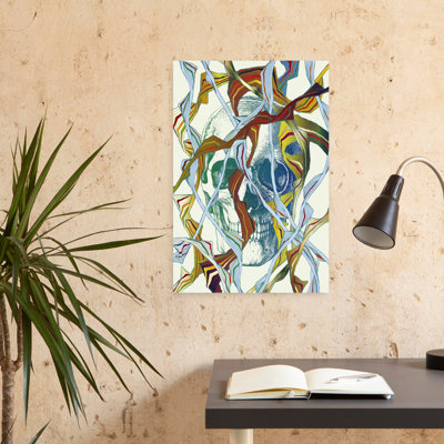 Contemporary Art Gothic Modern Abstract Art by Angelo Cerantola - Wrapped Canvas Print