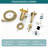 Handheld Bidet Sprayer For Toilet With Hot & Cold Mixer Valve With Hose & Holder-127305940