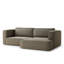Four-Seater Corner Sofa With Bed Function-1857987654-1857987673