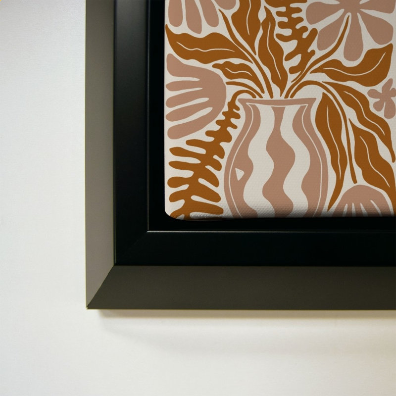 «Calming Floral» par Louise Lucas, impression sur toile
