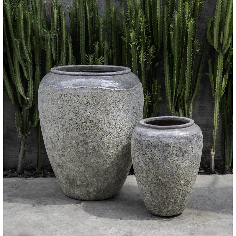 Sureda Handmade Planter, Gray Mist