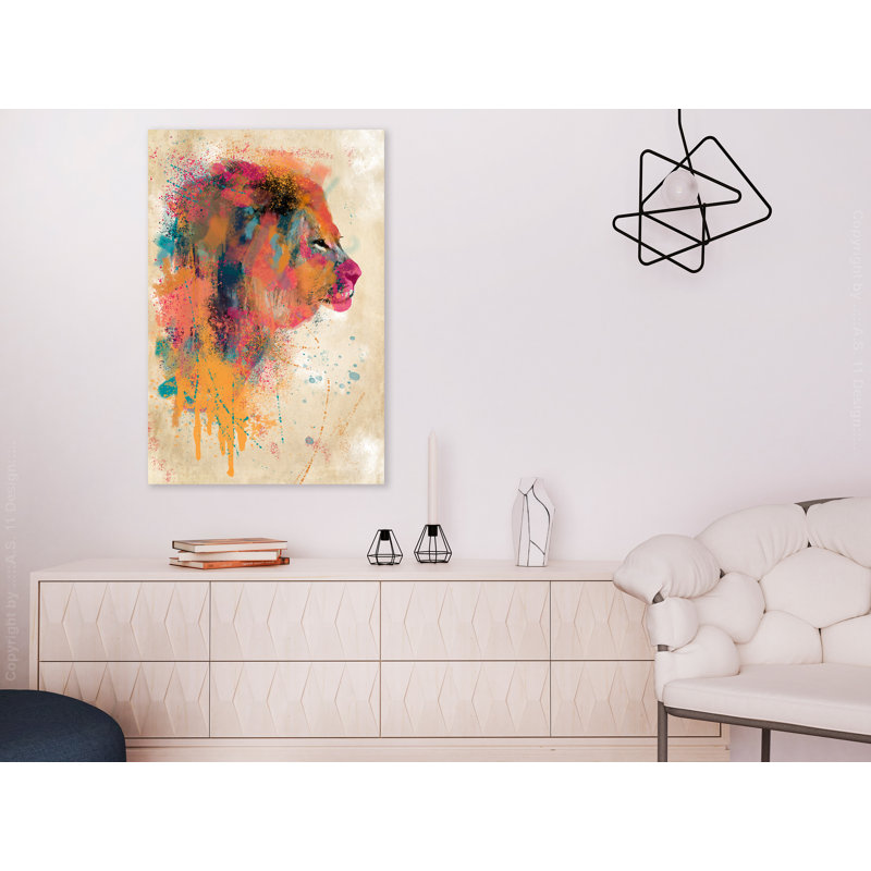 No Frame Print on Canvas, 120cm H x 80cm W