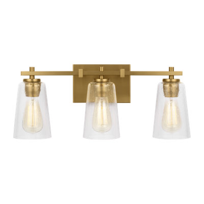 Éclairage pour salle de bain 3 lumières Noland