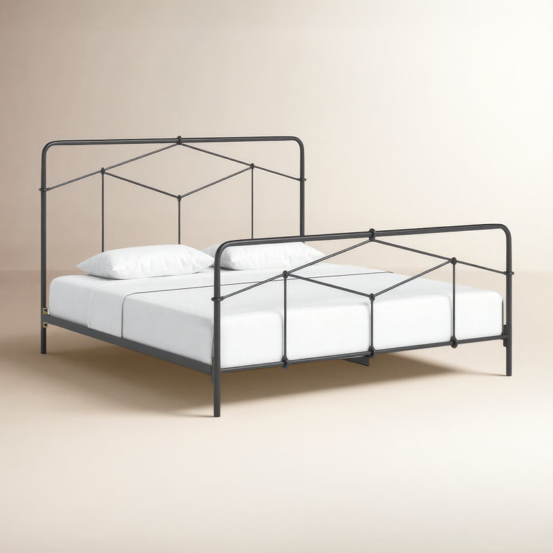 Casey Bed, King, Vintage Black