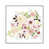 White Floater Framed