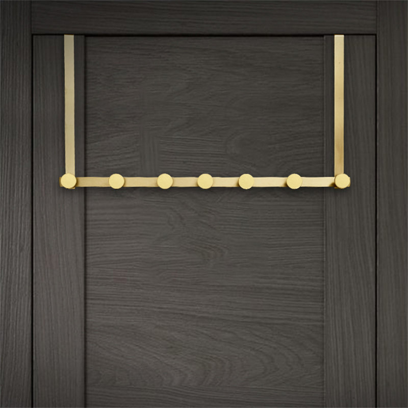 Crochet classique pour porte en laiton Classic, H 13,38 po x l 23,62 po x P 1,96 po