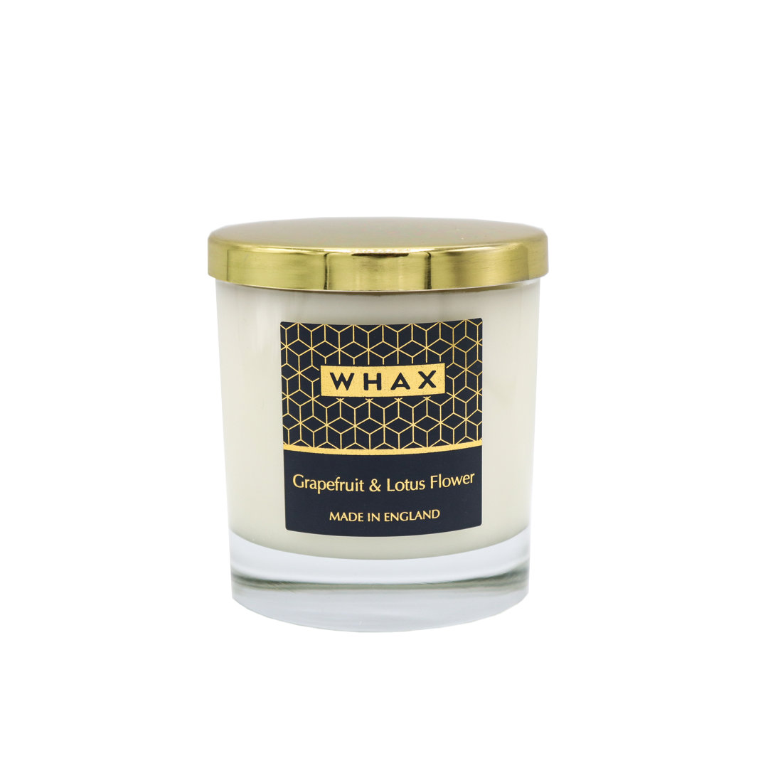 Home Grapefruit and Lotus Flower Scented Jar Candle