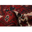 Tapis beige en laine noué à la main de conception unique 1990S 4 pi 7 po x 8 pi 11 po Strauch