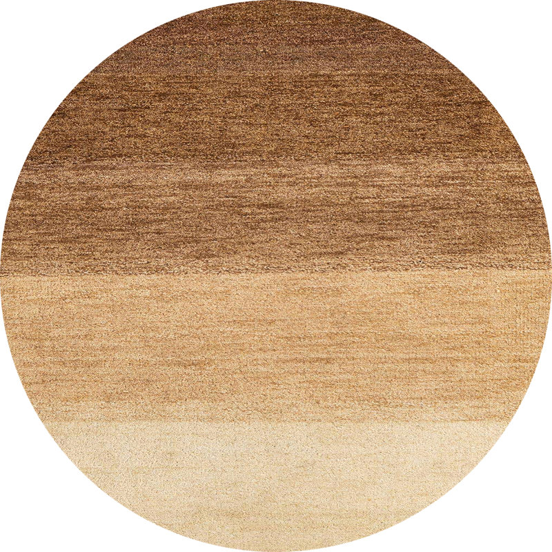 Tapis abstrait 100% lavable à la machine 4293, Rond 6 pi