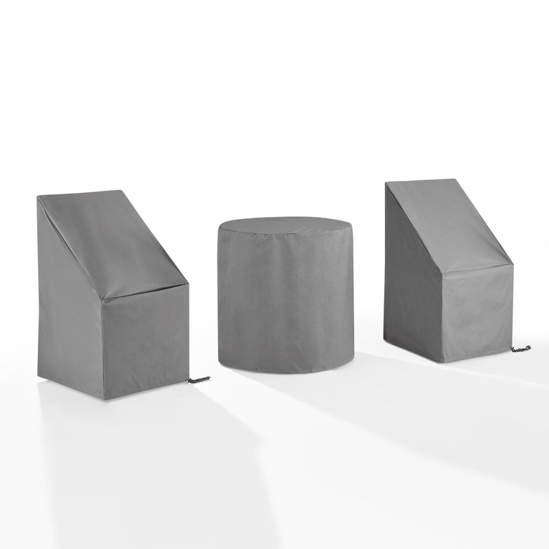 Outdoor Patio Dining Set Cover, Gray