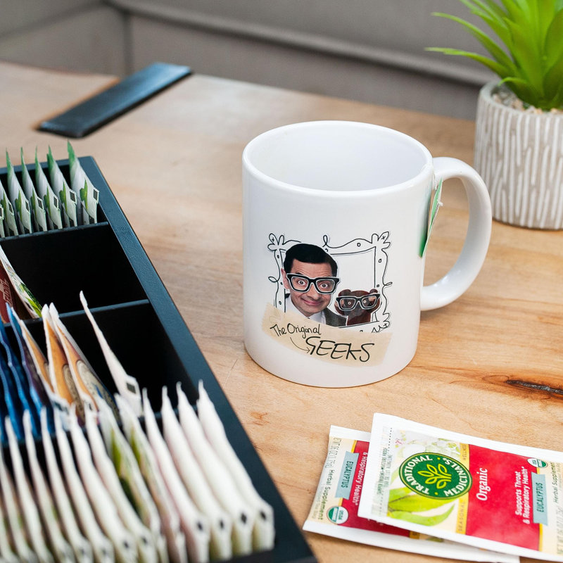 Tasse en céramique «The Original Geeks» par Mr. Bean And Teddy | Peut contenir 11 onces