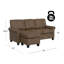 Canapé modulaire réversible de 75,5 po Annmaria-72108943