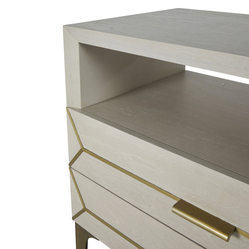 Whitley 2 Drawer Nightstand