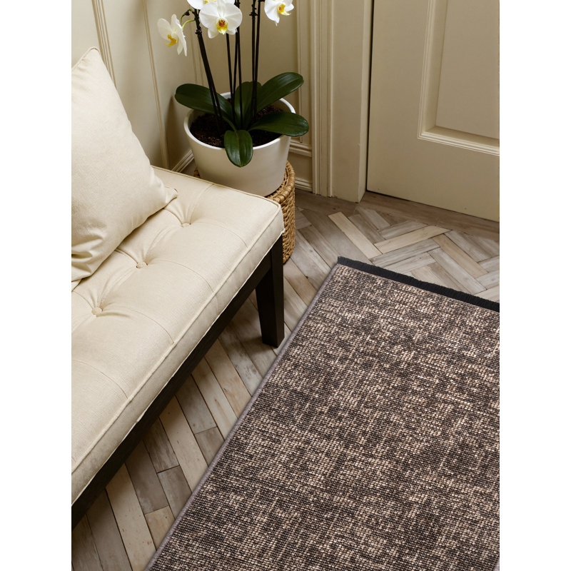 Geometric Cotton Area Rug, Runner 80 x 250 cm