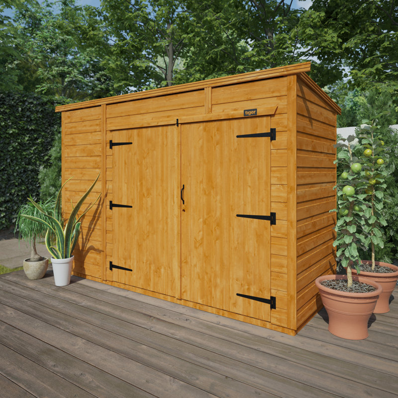 8x3w TigerFlex Shiplap Pent Bike Store