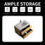 Meuble-lavabo mural simple 36 po A.Oak-556074372