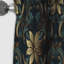 Or et bleu Luxury Damask Symphony I - Rideau damassé - Rideau occultant damassé - 1 panneaux-107535368