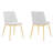 Tortez Velvet Upholstered Metal Side Chair-627103768