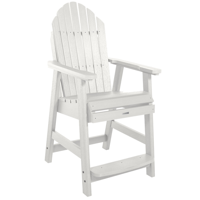 Anette Premium All-Weather Wicker Outdoor Dining Armchair, White