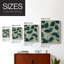 Limes monochromes - reproduction encadrée de qualité supérieure - prête à être accrochée - aucun clou requis - aucun clou requis-953699992-953699994
