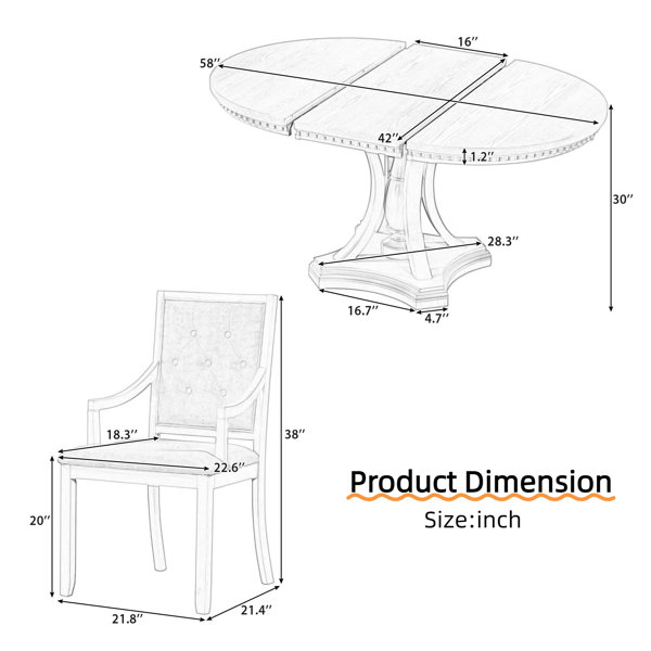 Dimensions du produit