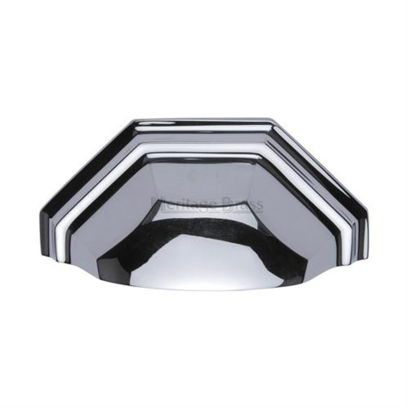 Deco 8.9 cm Bar Handle, Polished Chrome