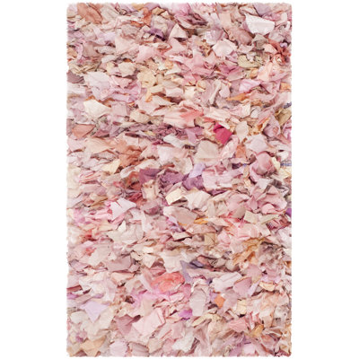 Tapis géométrique tissé à la main Godsey