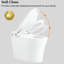 Toilette intelligente moderne avec système de contrôle de chauffage à une pièce