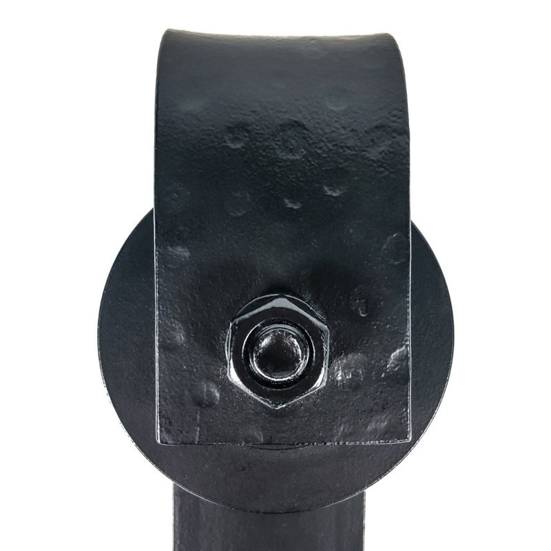 Round End Rolling Standard Single Track Barn Door Hardware Kit