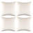 Set Of 4 Throw Velvet Cushion Covers-118135186-118135170