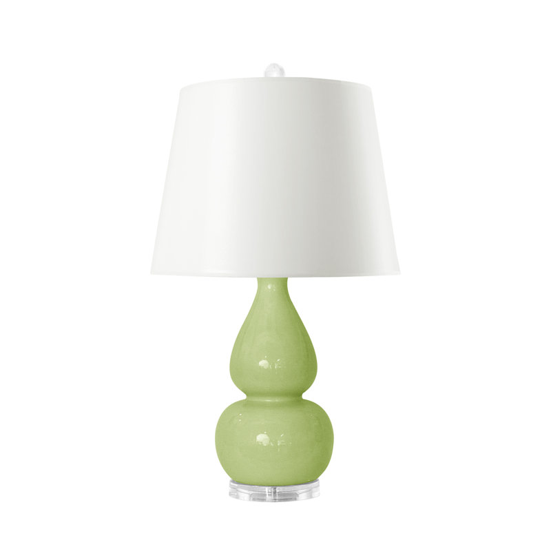 Emilia Table Lamp, Light Green