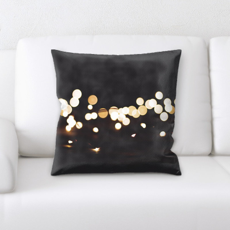 Coussin décoratif flou
