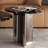 Modern round marble coffee table